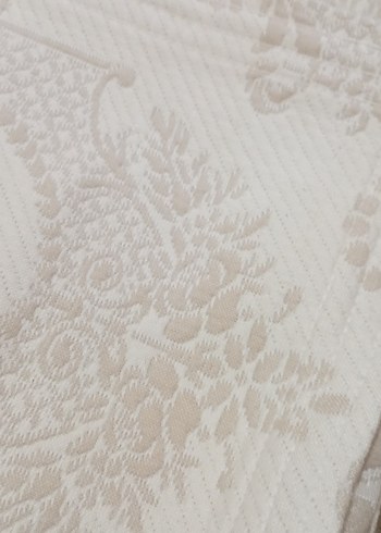 İşlemeli battal boy sıfır yatak örtüsü - Görsel 11