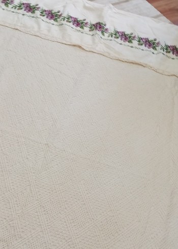 Nakışlı Bohem pike çift kişilik - Görsel 2