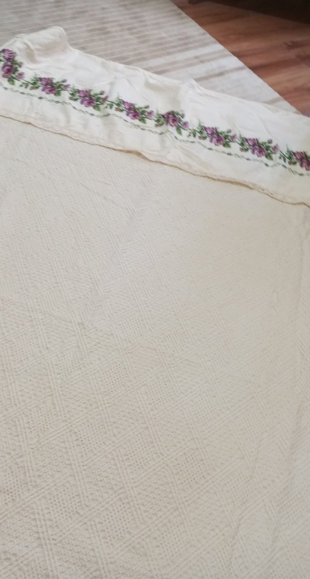 Nakışlı Bohem pike çift kişilik - Görsel 2