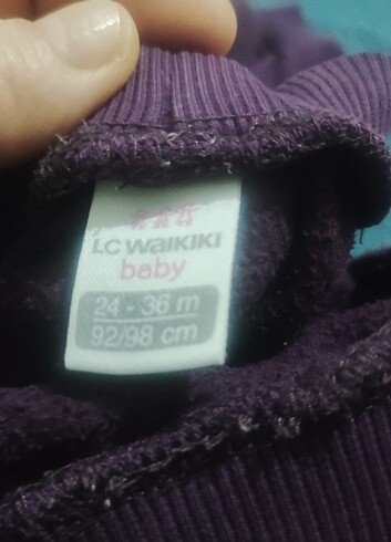 LC Waikiki Baby eşofman altı boy 50 cm.Ciftinin fiyati