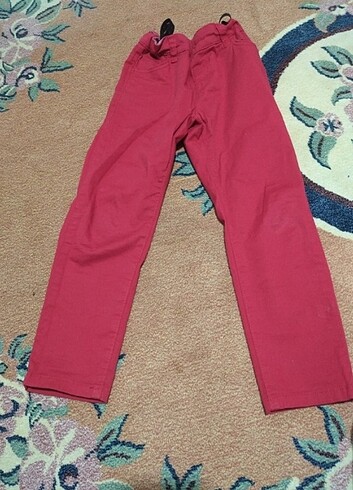 5 Yaş Beden kırmızı Renk Pantalon
