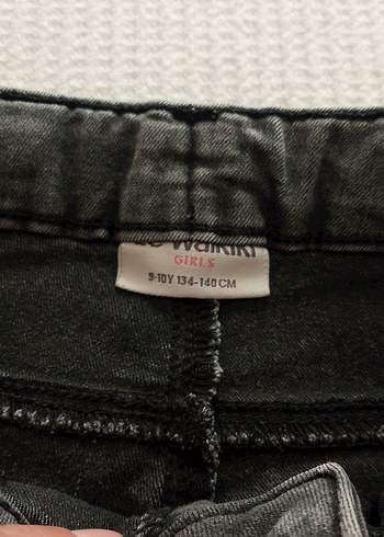 Çocuk Gri Denim Pantolon - Görsel 3
