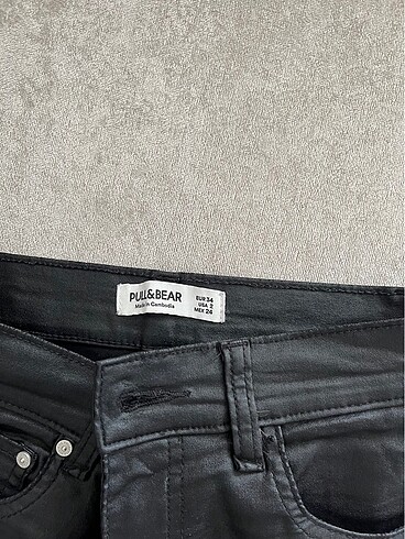 Pull and Bear Deri pantolon