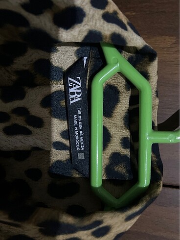 Zara orijinal, iki cepli bedeni XS, ama S,M de olur - Görsel 2