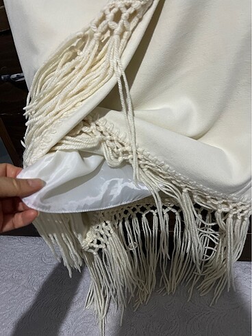 Kaşemir 100% yün diye yazılmış, hiç kusuru yok - Görsel 5