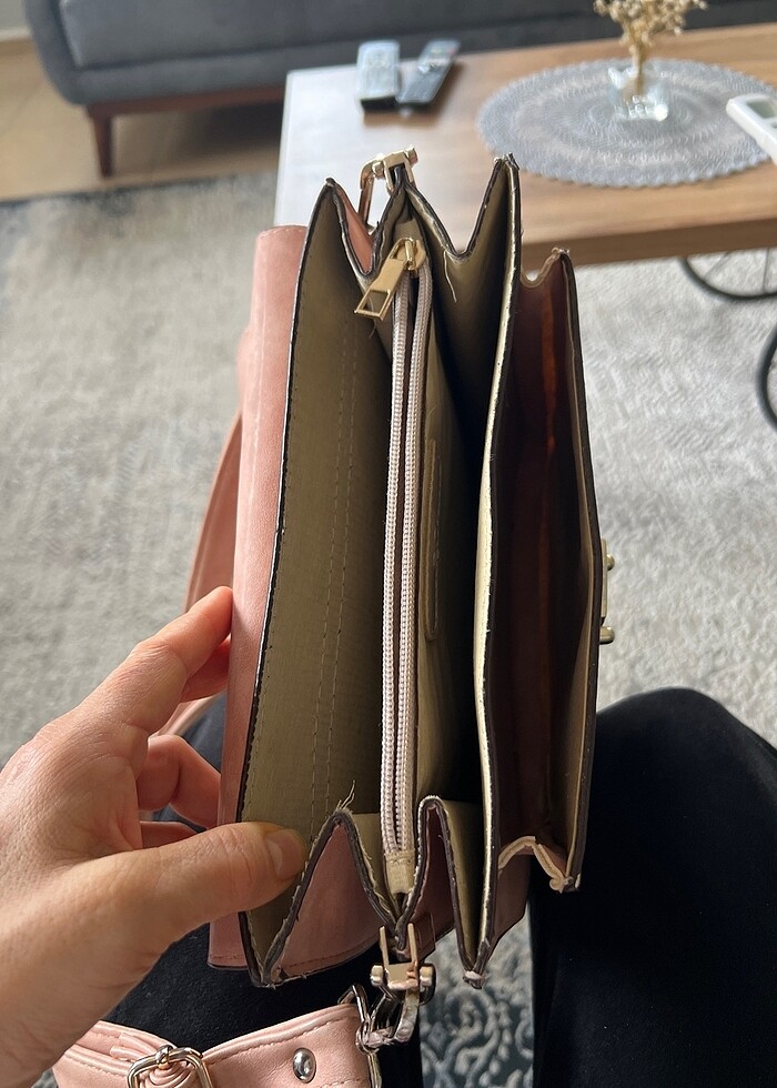 Şeker pembe rengi , dört bölmeli - Görsel 4