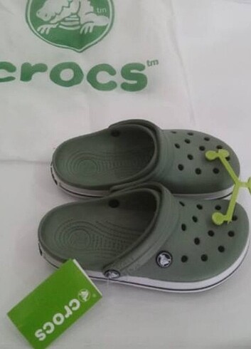 37 Beden yeşil Renk CROCS