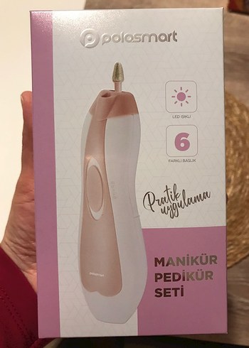 Pastel Pembe Manikür ve Pedikür Seti - Görsel 9