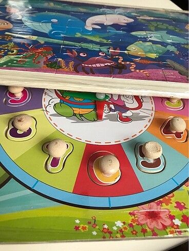 Beden Eğitici Ahşap puzzle