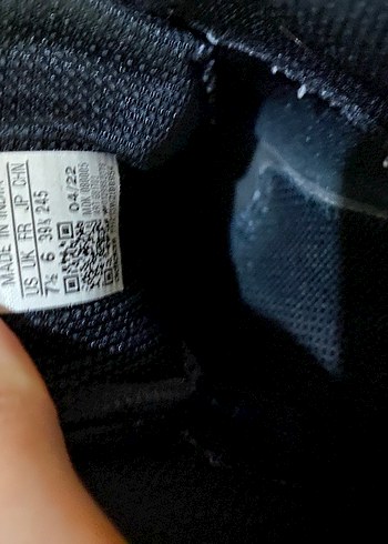 38 Beden Kadın Lacivert Spor Ayakkabı Velcro Detaylı