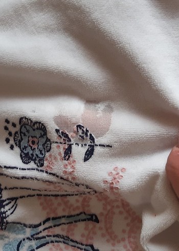 LC Waikiki Nakışlı Mor Kız Çocuk Polar Pijama Takımı