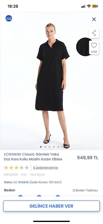 Lcw elbise