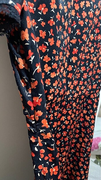 Mango suit özel seri saten elbise - Görsel 7