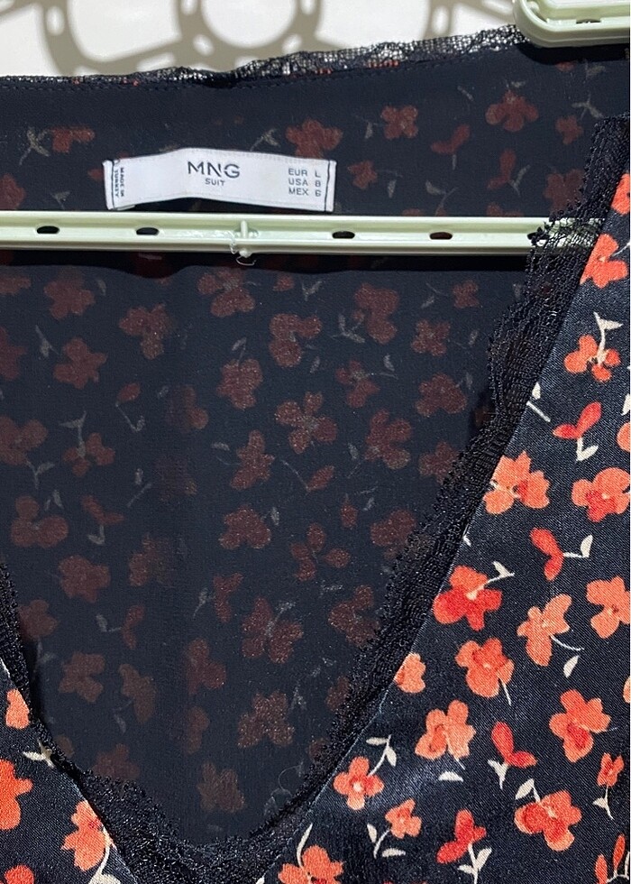 Mango suit özel seri saten elbise - Görsel 2