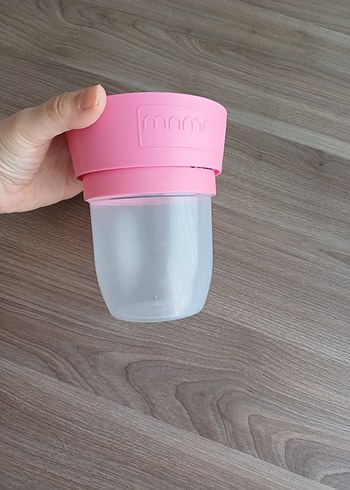 Pastel Pembe Dökülmeyi önleyen Atıştırmalık Kap - Görsel 6