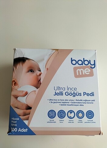 Baby&Me Ultra İnce Göğüs Pedi