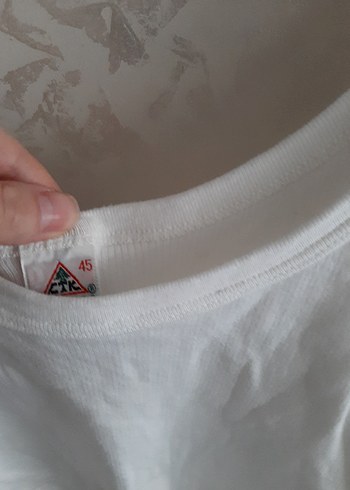 Beyaz Kız Çocuk Bale Calisma Mayosu - Görsel 3