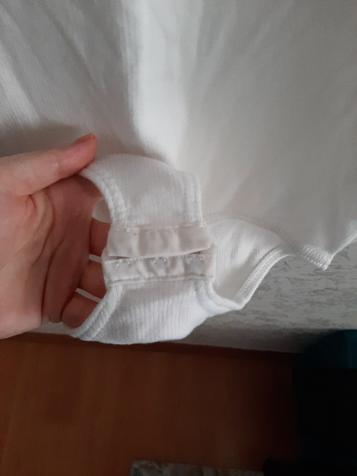 Beyaz Kız Çocuk Bale Calisma Mayosu - Görsel 5