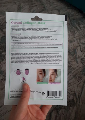 Cerum Kolajen Maskesi - Görsel 2