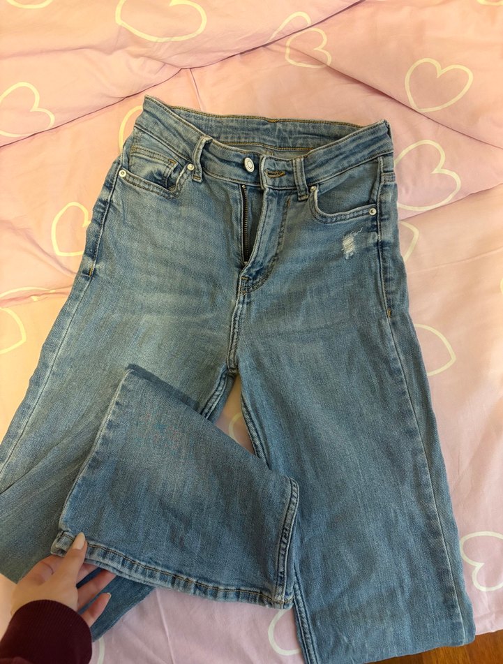 Bershka İspanyol Paça Jean — görsel 3/6