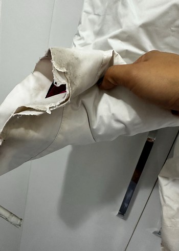 Kız Çocuk Beyaz Kayak Kar  Pantolonu - Görsel 7