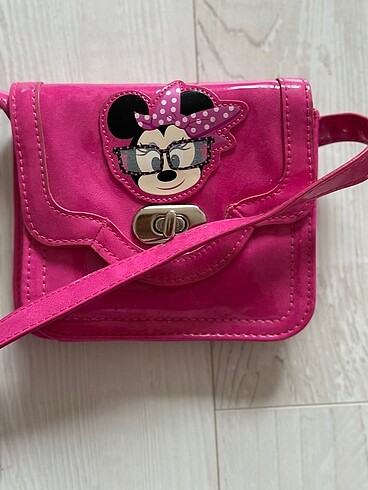 Pembe Minnie Mouse Kız Çocuk Çanta - Görsel 7
