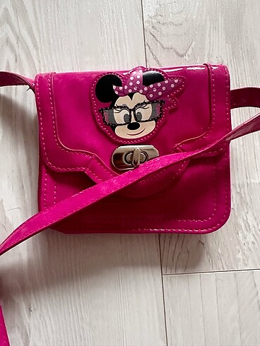 Pembe Minnie Mouse Kız Çocuk Çanta - Görsel 3