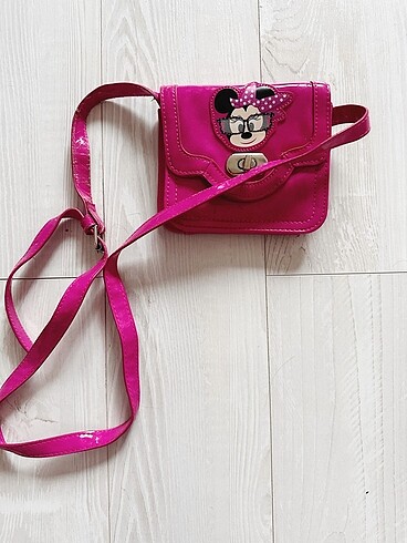 Pembe Minnie Mouse Kız Çocuk Çanta - Görsel 2