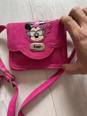 Pembe Minnie Mouse Kız Çocuk Çanta - Görsel 10