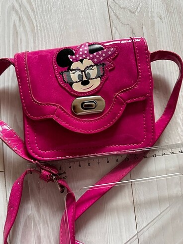 Pembe Minnie Mouse Kız Çocuk Çanta - Görsel 11