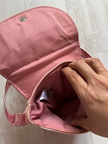 Simli Karakter Pembe Çanta - Görsel 10