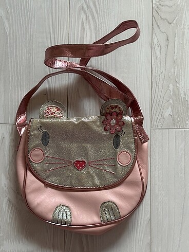 Simli Karakter Pembe Çanta - Görsel 12