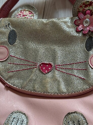 Simli Karakter Pembe Çanta - Görsel 2