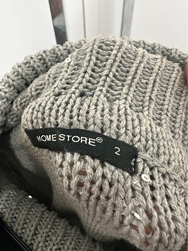 Pullu Payetli Kazak Elbise - Görsel 5