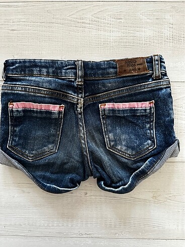 Mango Mini Kot Şort - Görsel 6