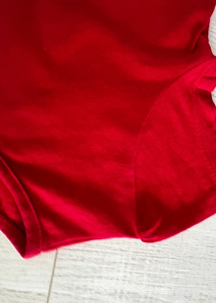 Kırmızı Basic Tişört - Görsel 5