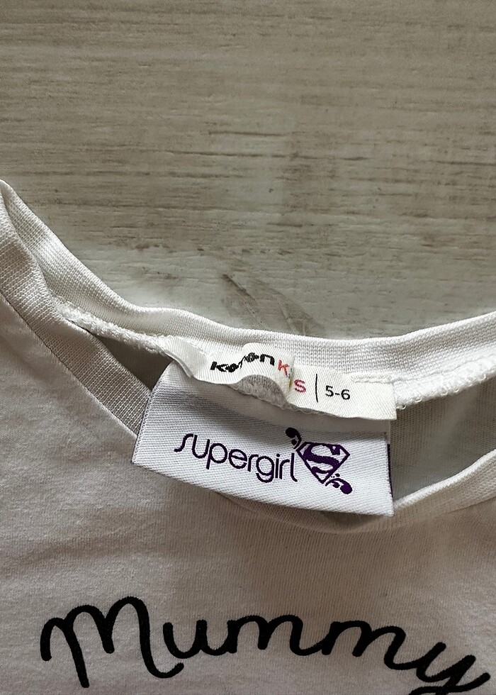 Yazı Baskılı Payetli Uzun Kol Tişört - Görsel 3