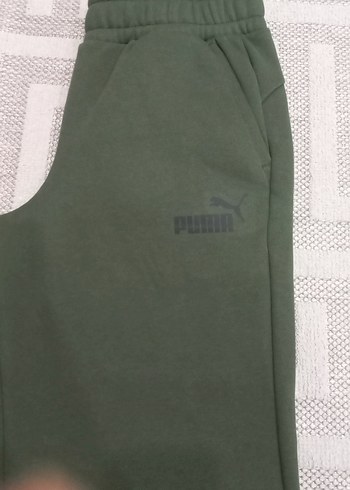 Puma Erkek Haki Fermuarlı Eşofman Altı