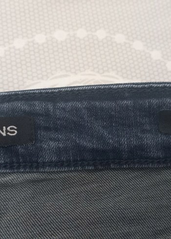 erkek  Lacivert Normal Paça Denim Jean 30.31 beden - Görsel 5
