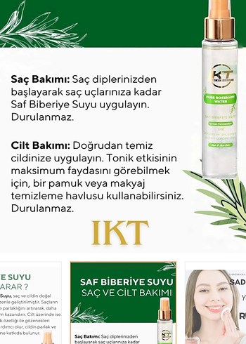  Beden Biberiye Suyu