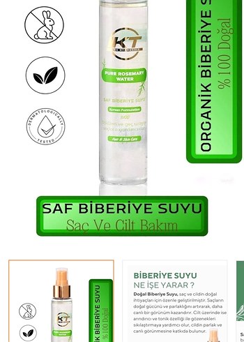 Diğer Biberiye Suyu