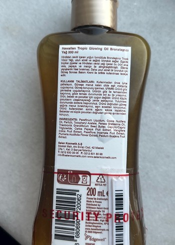 Bioderma HAWAIIAN BRONZLAŞTIRICI YAĞ