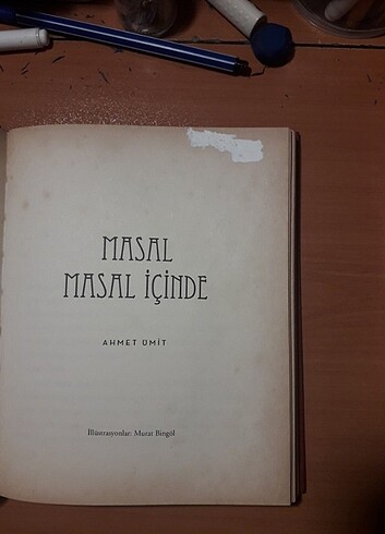  Beden Renk Ahmet ümit masal masal içinde 3. Baskı ciltli