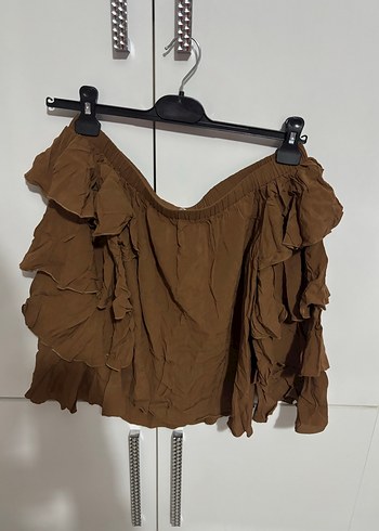 Fırfırlı Madonna Yaka Bluz - Görsel 3