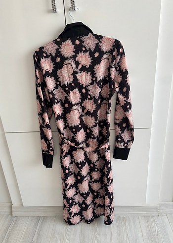 Kuşaklı gömlek tunik - Görsel 2