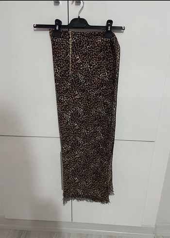 Kahverengi Kadın Şal Seti - Görsel 3