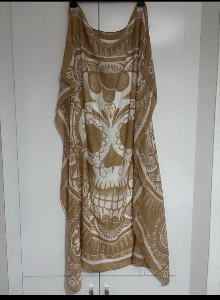 Kahverengi Kadın Şal Seti - Görsel 4