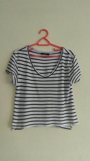 Çizgili t-shirt