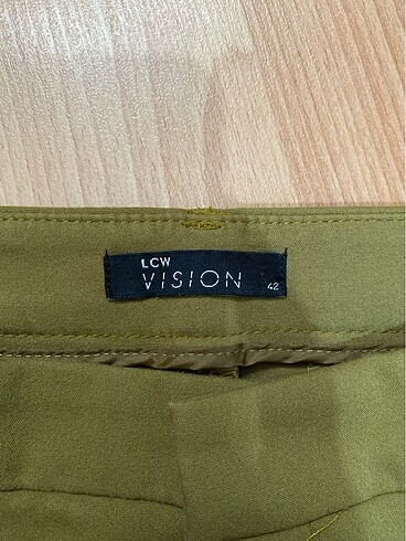 42 Beden haki Renk Lc Waikiki ceylin Slim Fit Kumaş pantolon