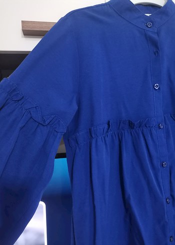 Düğmeli, Uzun Kollu tünik - Görsel 2